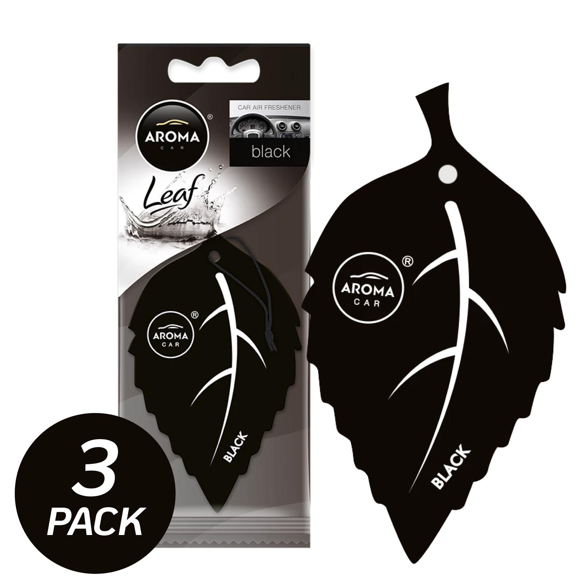 Aroma Leaf Black 3-Pack