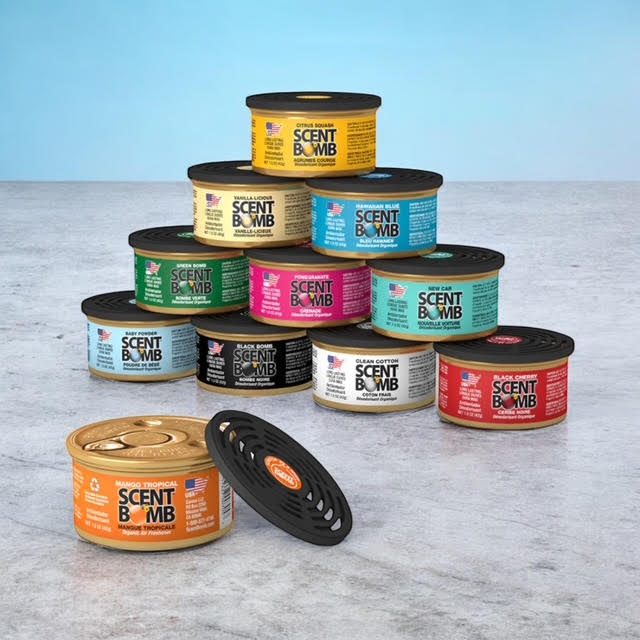 Scent Bomb Organic Can - Black Bomb