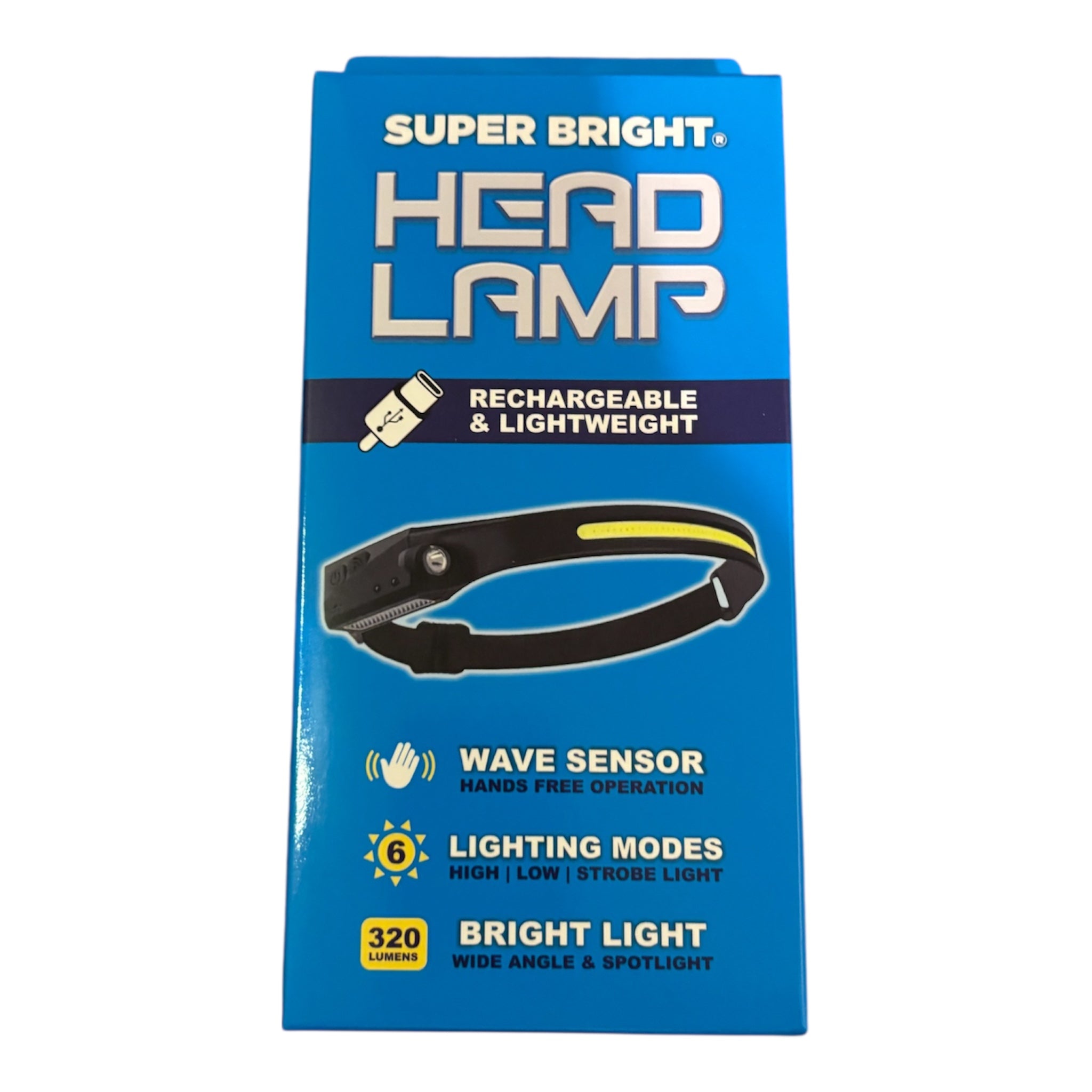 SuperBright Rechargeable Headlamp