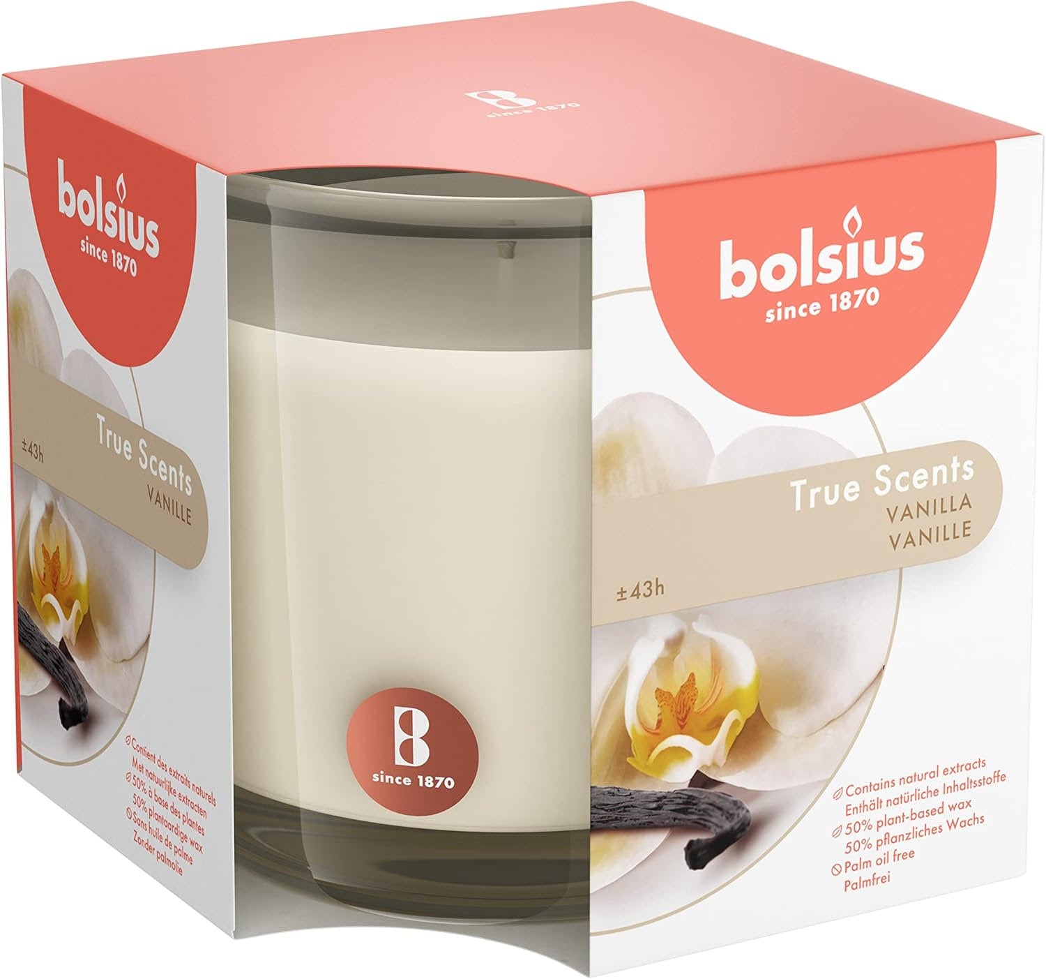 Bolsius True Scents Fragranced Candle  -  45hour