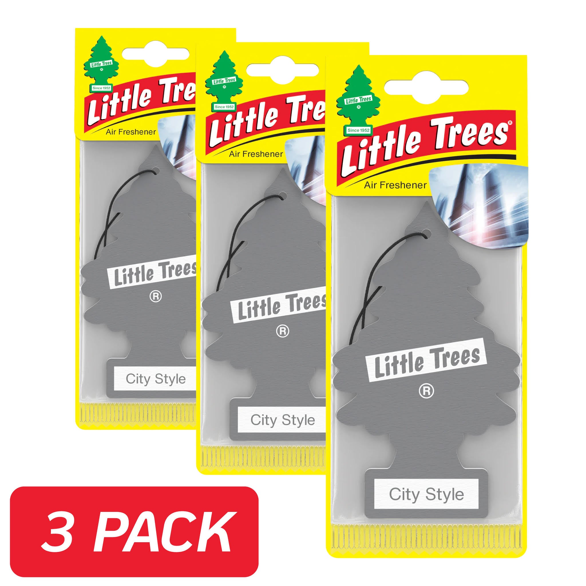 Little Tree Air Freshener 3 Pack - City Style