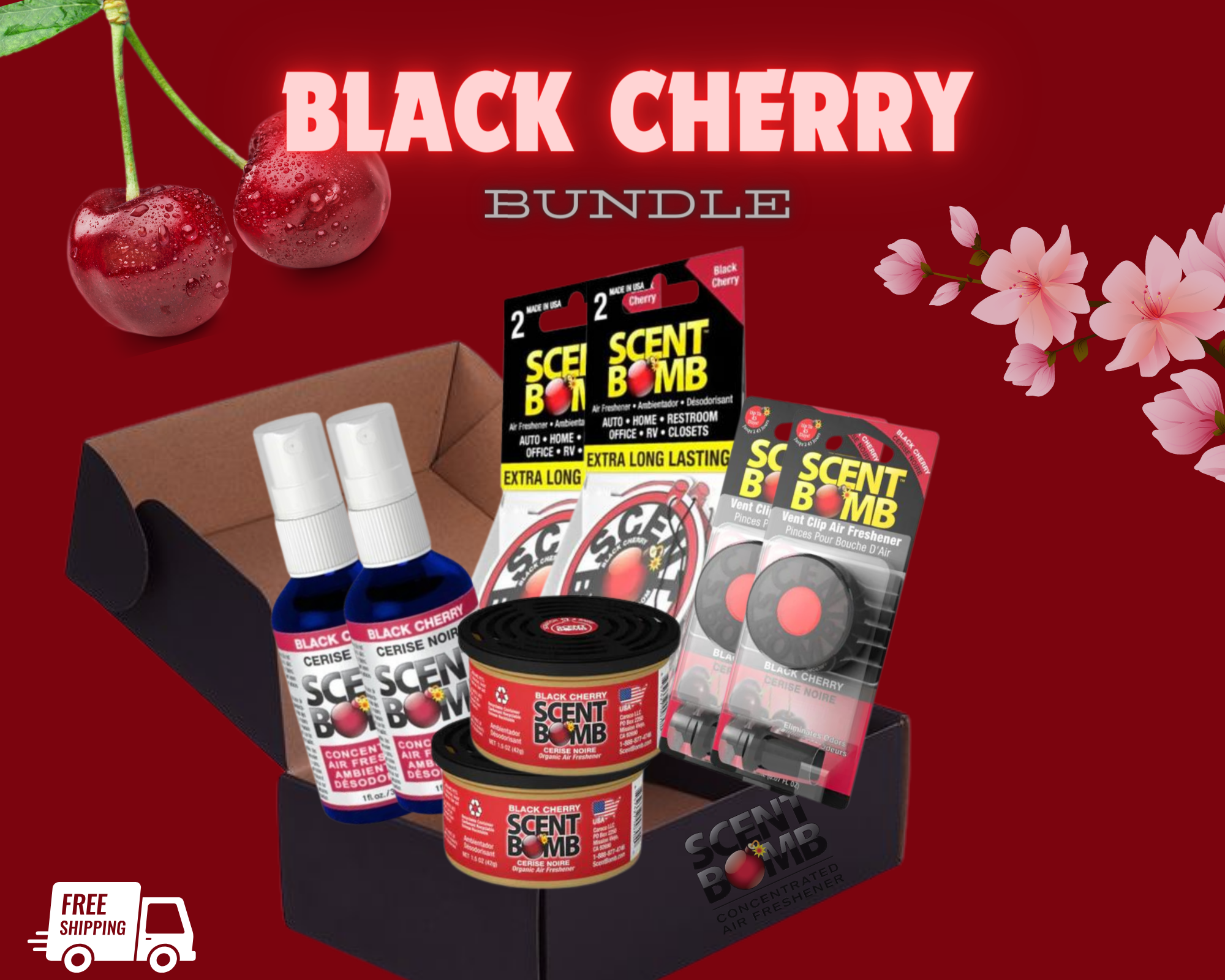 ScentBomb Black Cherry Bundle