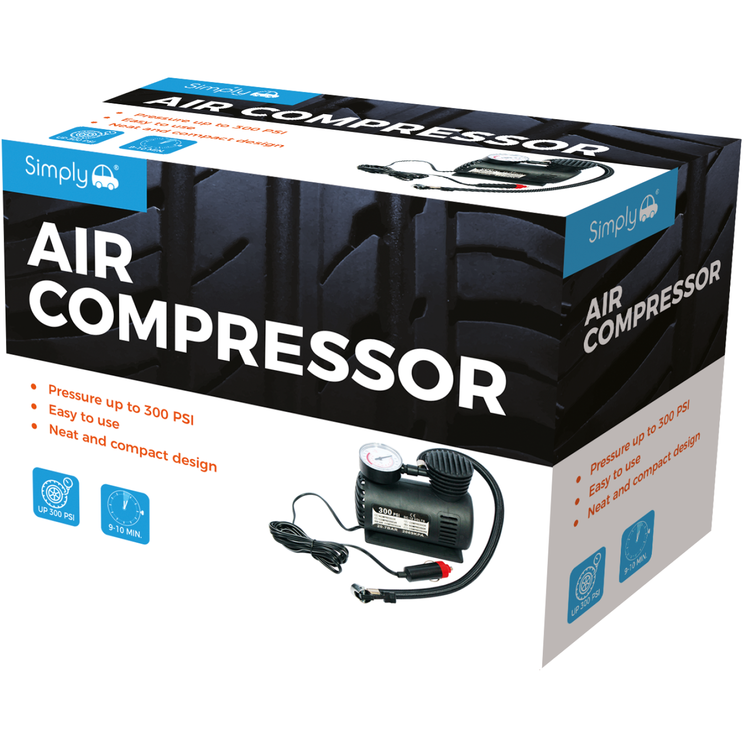 Simply Air Compressor Tyre Inflator