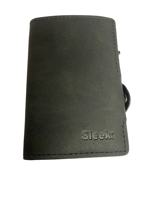 SLEEK Pop-Up RFID Wallet  - Black