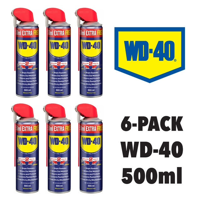 WD40 Smart Straw - 500ml - 6 Pack