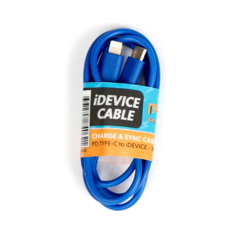 PD i-Device Charging Cable - Blue - Just Great Products Ireland