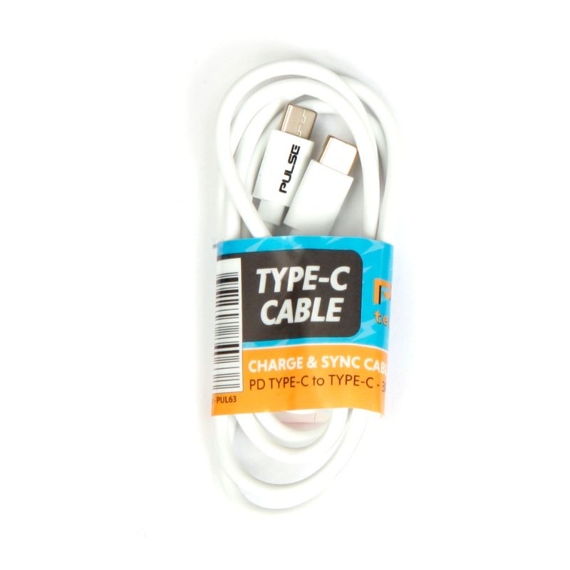 PD Type-C Charging Cable - White - Just Great Products Ireland