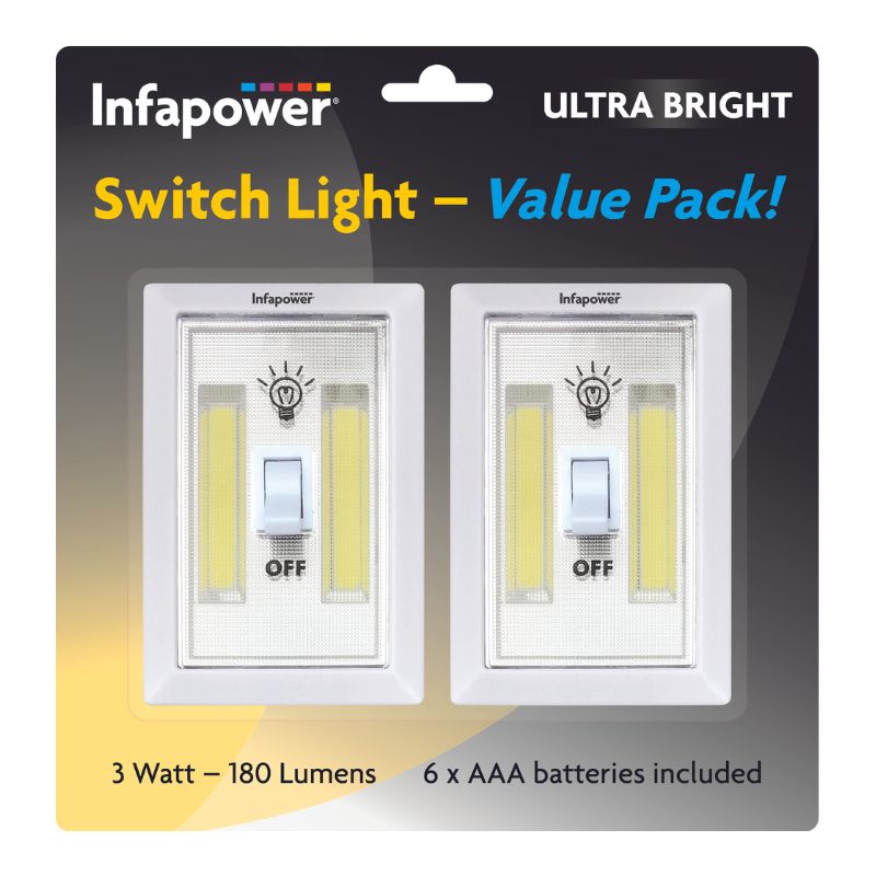 Twin Pack Light Switches - Just Great Products Ireland