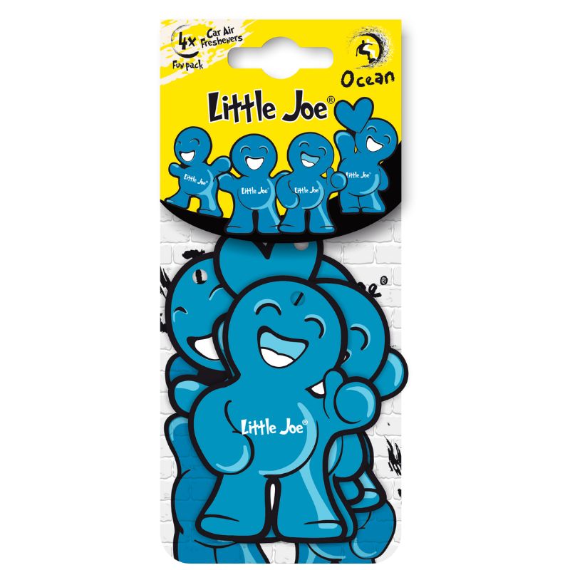 Little Joe Air Freshener - Fun Pack Black Velvet - 4 Pack - Just Great Products Ireland