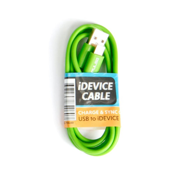 i-Device Charging Cable USB - Green - Just Great Products Ireland