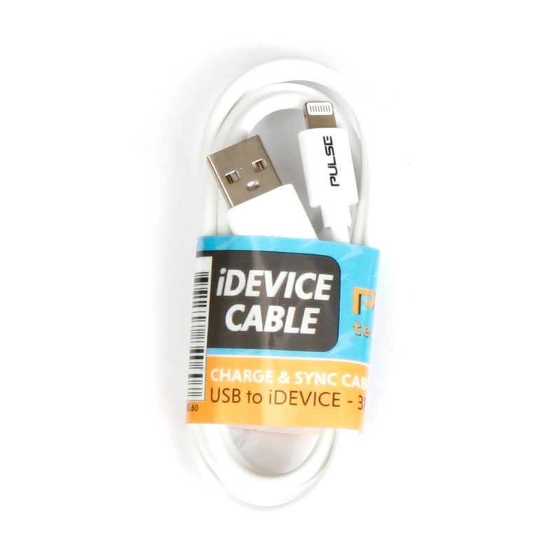 i-Device Charging Cable USB - White - Just Great Products Ireland