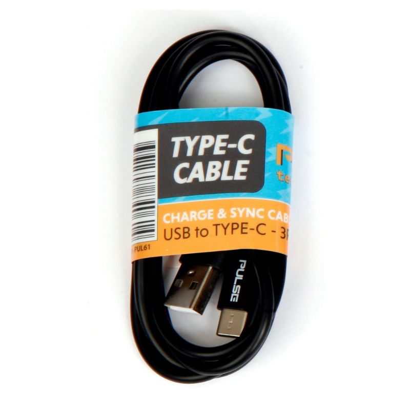 Type-C Charging Cable USB - Black - Just Great Products Ireland