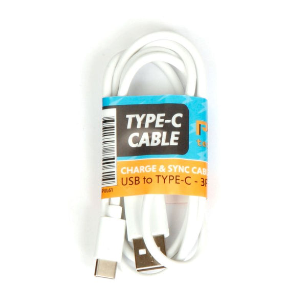 Type-C Charging Cable USB - White - Just Great Products Ireland