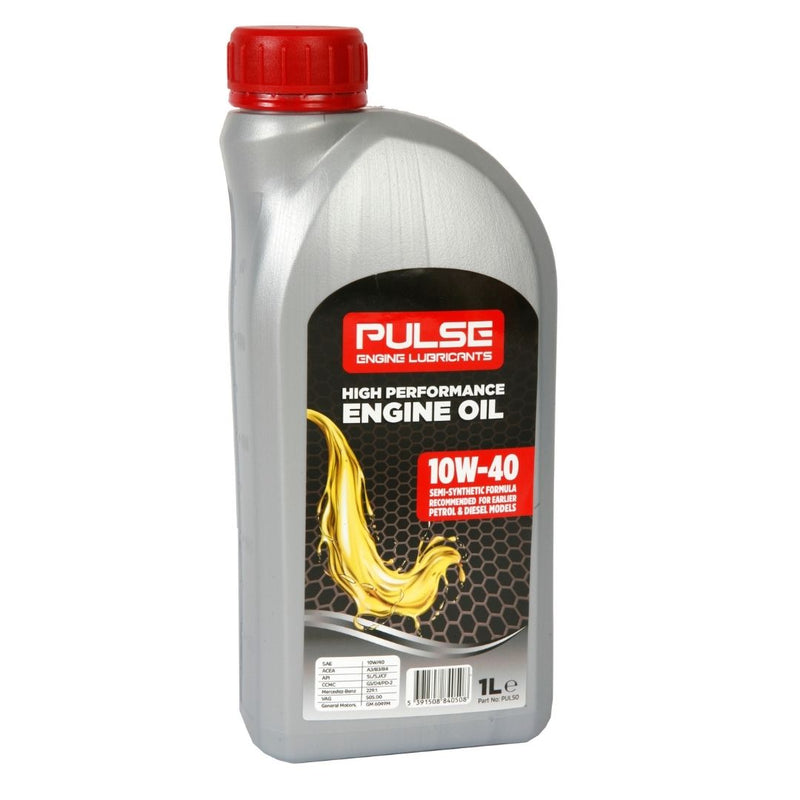 1Lt Engine Oil 10W/40 Semi-Syn - Just Great Products Ireland