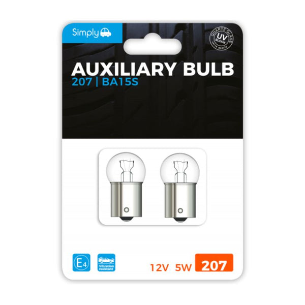 207 Bulb 12V 5W - Simply Car Bulb (2 Pack) - Just Great Products Ireland