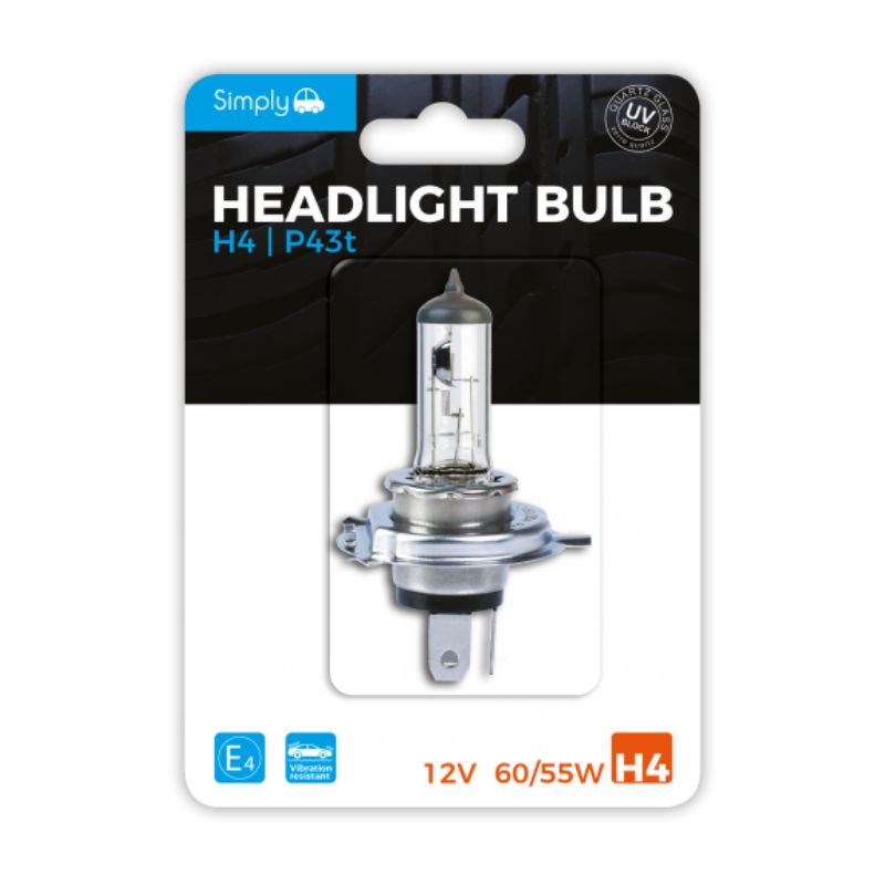 H4 - 472 Bulb 12V 55W Car Bulb - Just Great Products Ireland