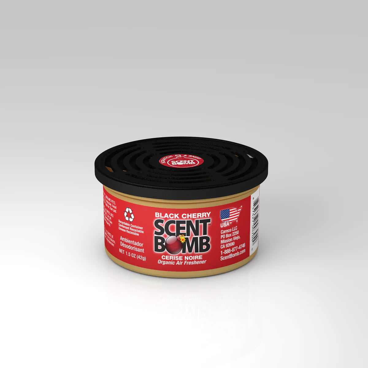 Scent Bomb Organic Can - Black Bomb - Just Great Products Ireland