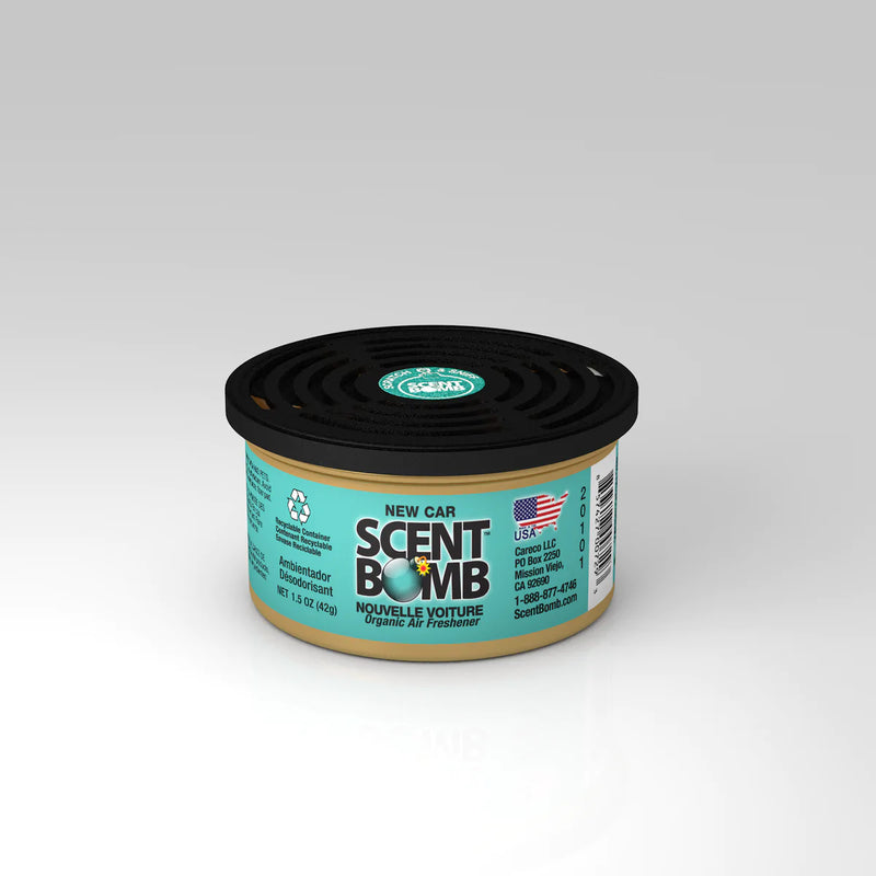 Scent Bomb Organic Can - New Car - Just Great Products Ireland