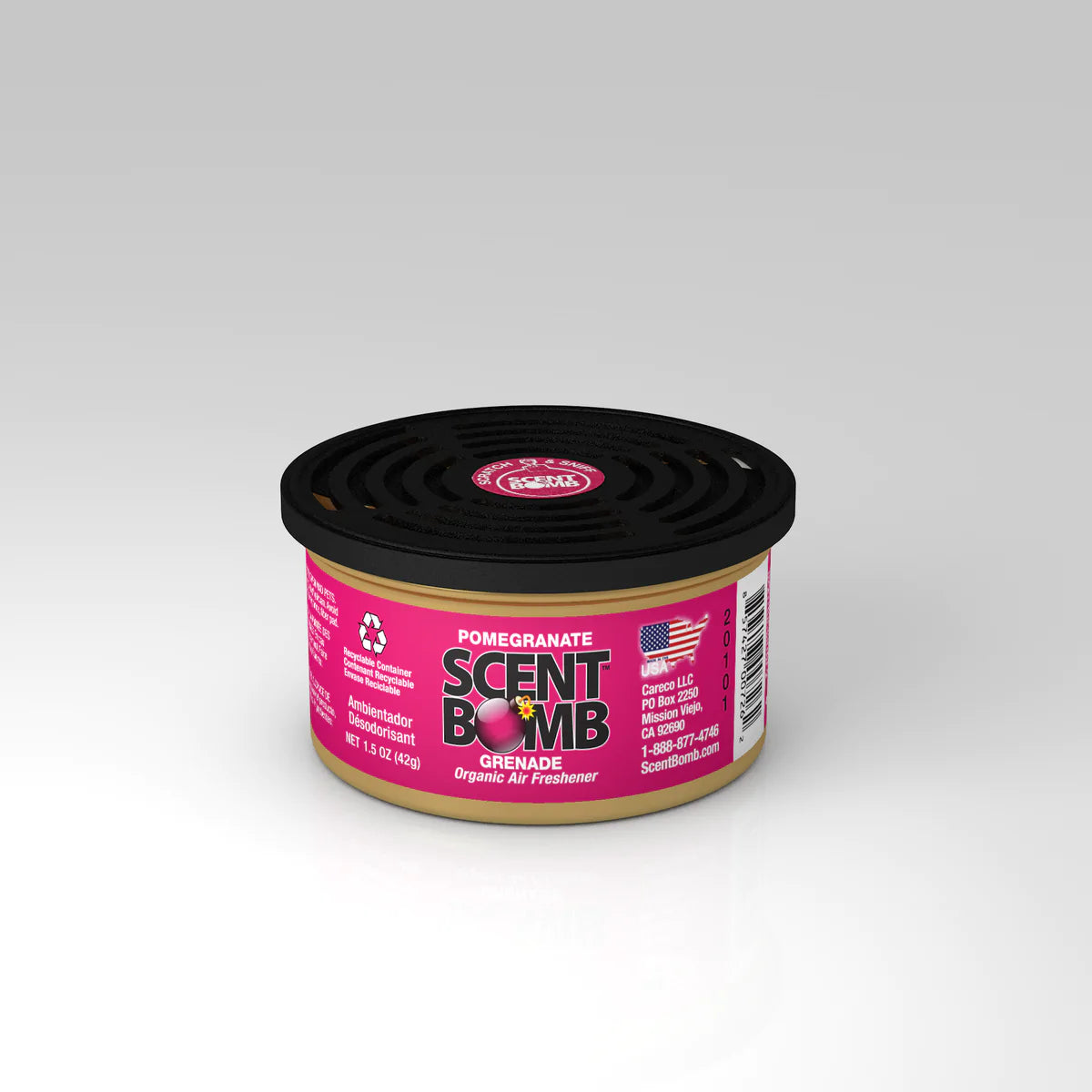 Scent Bomb Organic Can - Pomegranate - Just Great Products Ireland