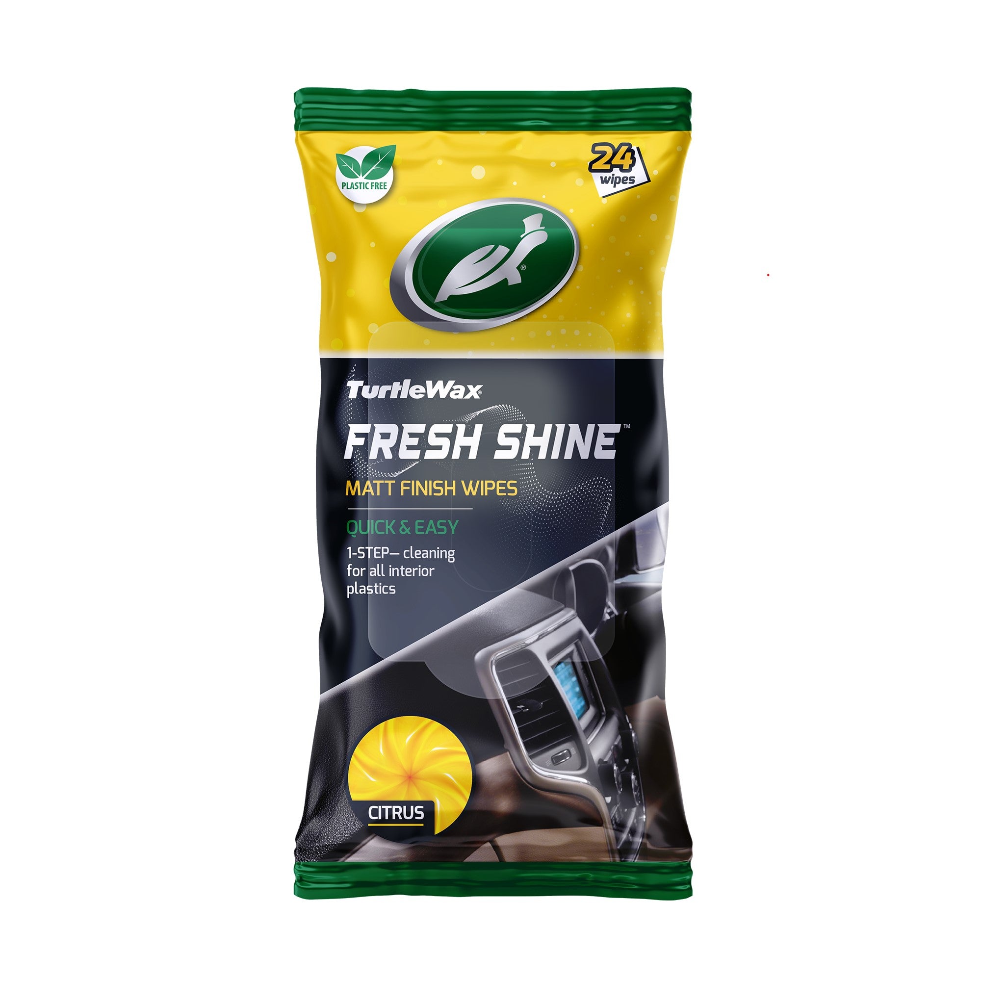 Turtle Wax Fresh Shine Matt Dash Wipes - Just Great Products Ireland