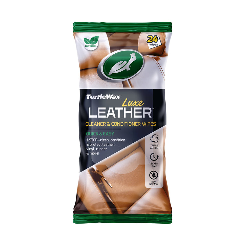 Turtle Wax Leather Wipes - Just Great Products Ireland